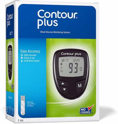 कंटूर प्लस Glucometer Only ग्लूकोमीटर