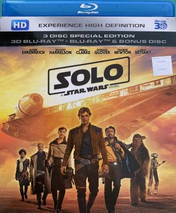 SOLO: A STAR WARS STORY - 3D BD + BD + BD BONUS