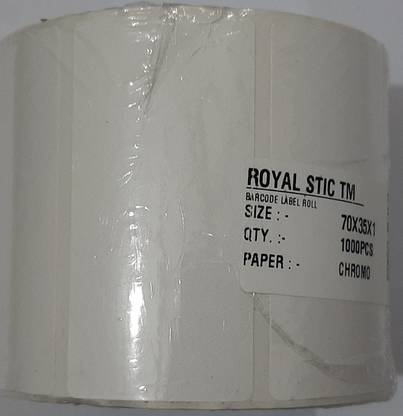 ROYAL STIC TTL-70x35x1 Self-adhesive Paper Label