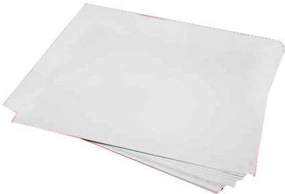 GBT PVC Fusing Sheet A4 Set of 100 Unruled A4 699 gsm Non Tearable Paper