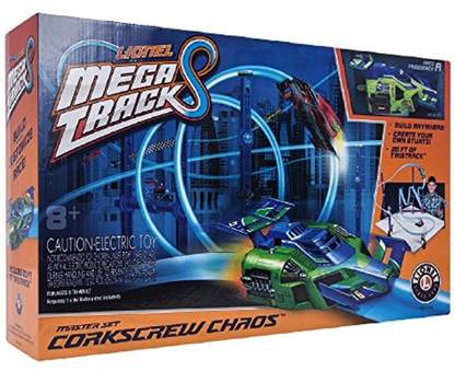Lionel Mega Tracks - Corkscrew Chaos Green Engine