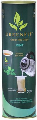 greenfit MINT GREEN TEA - 15 CUPS Mint Green Tea Tin