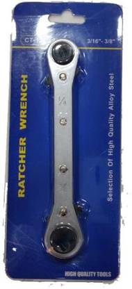 ATC Ratcher Wrench (Gas wrench) 3/16" - 3/8" Ratcher Wrench (Gas wrench) 3/16" - 3/8" Double Sided Star Box Wrench