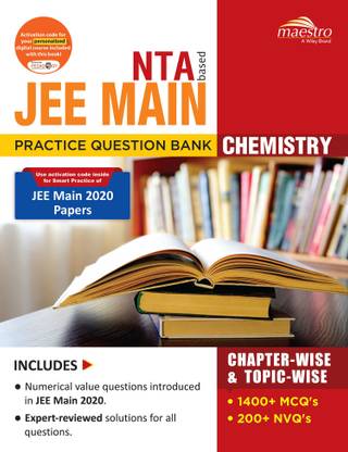 Wiley's NTA based JEE Main Practice Question Bank Chapter - wise & Topic - wise, Chemistry First Edition