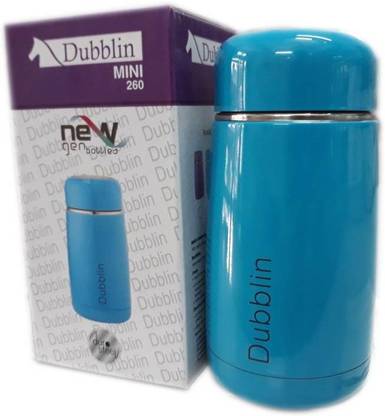 DUBBLIN Mini Steel Cutie Thermos Hot and Cold Water Bottle 260 ml Flask