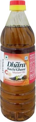 DHARA Kachi Ghani Mustard Oil Plastic Bottle