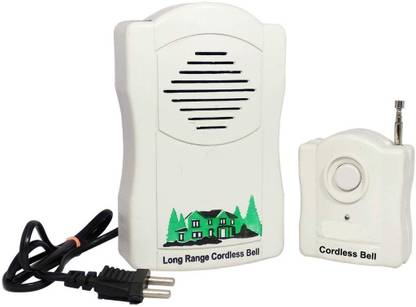 Gentle e kart Long Range Wireless Remote Bell,Calling Bell.Heavy Duty,for Office,Home and Commercial use. Wired Door Chime