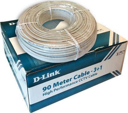 D-Link COPPER 1 sq/mm White 90 m Wire