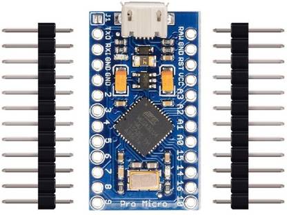 KTC CONS LABS ARDUINO Pro Micro ATmega32U4 5V/16MHz Module with 2 row pin header 1PCS For Arduino Micro Controller Board Electronic Hobby Kit