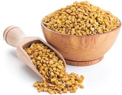 Go Raw METHI DANA - FENUGREEK SEEDS - TRIGONELLA FOENUM-GRAECUM (100 gram Per pack) Seed