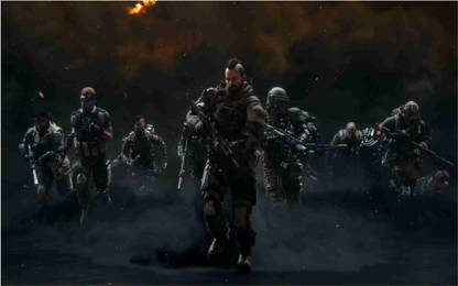 Call of Duty Game Poster For Room With Gloss Lamination M40 Paper Print