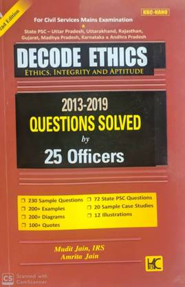 Decode Ethics (2nd Edition) Solved Papers UPSC (2013-19) And State PCS