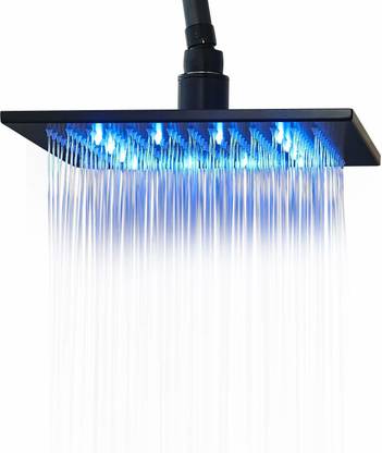 ROZIN Led Light 10-Inch Rain Top Shower Head Oil Rubbed Shower Head