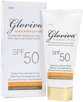 Gloviva Sunscreen - SPF 50 Sunscreen Lotion SPF-50 (pack of 1)
