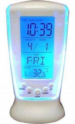 STUNNER Digital Whitr Clock