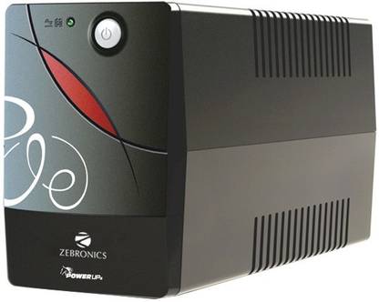 ZEBRONICS ZEB-U726 230 V Offline/Standby Tower Model, Rack-mount Model UPS with Overload Protection 3 Outlet Plugs