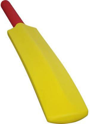 VK A1VK Plastic cricket Bat yellow colour PVC/Plastic Cricket  Bat For 6 - 7 Yrs