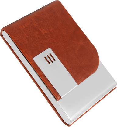 OFIXO I HIGH QUALITY I Classic and Sturdy 1184 Executive Pocket Luxury Credit / Debit / ATM / Visiting Card / Super Sleek 10 Card Holder