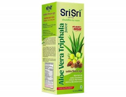 Sri Sri Tattva Aloe Vera Triphala Juice