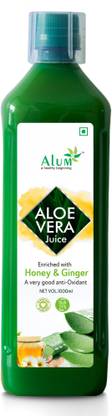 Alum Aloe Vera Juice with Honey Ginger