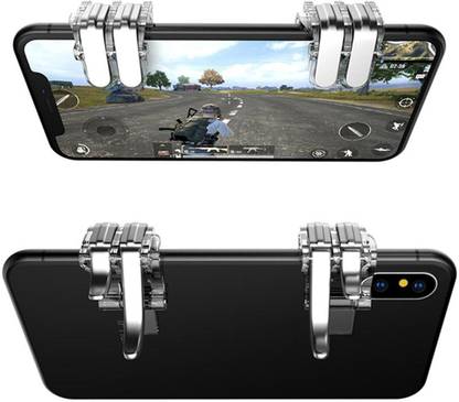 ROQ Six Finger Operation W6 PUBG Mobile Game Controller Trigger Set of 1  Gaming Accessory Kit