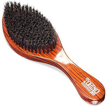TORINO PRO WAVE BRUSHES BY BRUSH KING Hard Curve Brush By Brush King - 1690-360 Curved Hard - Great For Wolfing - For 360 Waves - Great For Coarse Hair Wavers