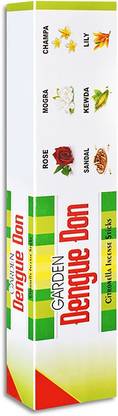 onilu Dengue Don mosquito killer incense stick six flavor Agarbattis1 Box 12 packets (pack of 1) six flower