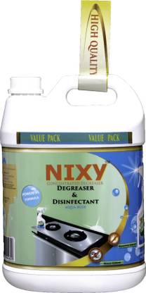 nixy Degreaser Cleaner - Green Citrus - 5 Litre - Refill Kitchen Cleaner