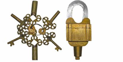 NATHAM brass puzzle lock Lock