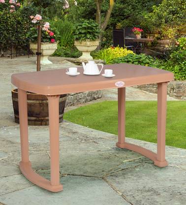 Petals Desire 4 Seater Dining Plastic 4 Seater Dining Table