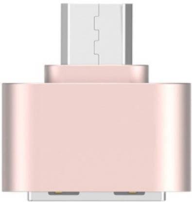 B B STORE Pink Type Metal USB otg Connector Phone Phone Converter