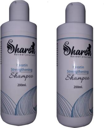 sharon reveal Karatin Strengthening Shampoo 200 ml (Pack of 2)