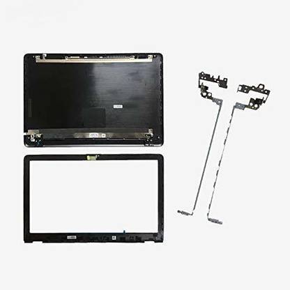 PRDLAPTOP Laptop led Top Panel Back Cover for hp Pavilion Hp 15bs 15-bs 15-bw 15q-bu 250 g6 Non Glossy mat Finish Black Panel L03442-001 with Bazzel with Hinges and with Hinge Cap Black LED 15 inch Replacement Screen