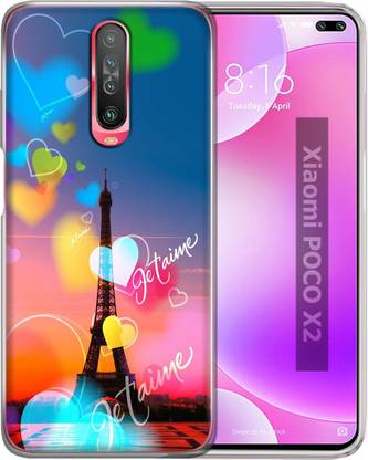 Fashionury Back Cover for Poco X2