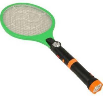WDS Electric Mosquito Racket Zapper Swatter - Fly Killer Electric Bug Zapper Tennis Racket Electric Fly Swatter Electronic Mosquito Zapper Racket Electric Insect Killer (Bat) Electric Insect Killer Indoor, Outdoor