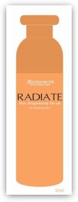 Berkowits Radiate Skin Brightening Serum for Glowing Skin