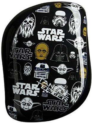 Tangle Teezer Disney Star Wars Compact Styler Hairbrush, Multi-Character