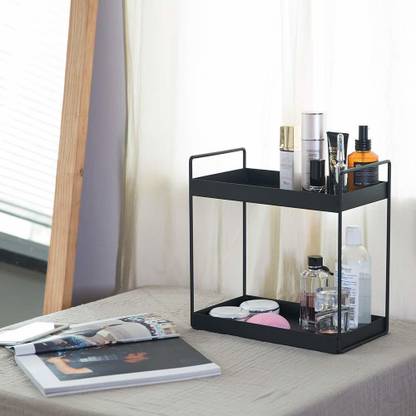 Home Trends India Containers Kitchen Rack Iron Classic 2-Tier Standing Rack