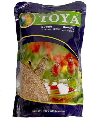 Toya Budgie Food  1 kg Dry New Born, Young, Adult Bird Food