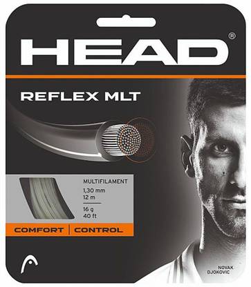 HEAD Reflex Mlt Tennis Racquet String 16L 16 Tennis String - 12 m