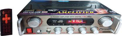 KAXTANG DJ remix Amplifier 5000 W AV Power Amplifier (Black) Bluetooth Full Black Digital Stereo Amplifier BT/ USB 5000 W AV Power Amplifier (Black) 5000 W AV Power Amplifier