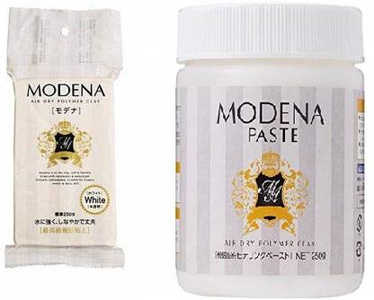 Padico MODENA SET OF 2 MODENA PASTE AND MODENA POLYMER CLAY