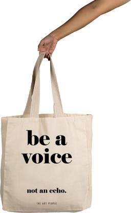 The Art People Voice Tote Bag Shoulder Bag