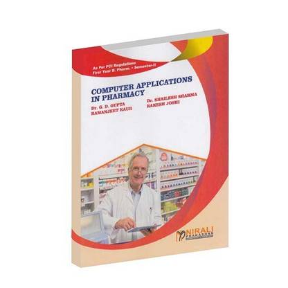 COMPUTER APPLICATIONS IN PHARMACY - B.Pharm. - Sem 2 - As per PCI Syllabus