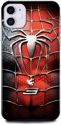 वॉलक्राफ्ट Back Cover Apple iPhone 11 / MWM02HN/A SPIDERMAN, LOGO, SPIDERMAN MASK, SIGN, AVENGER, MARVEL, SUPERHERO के लिए
