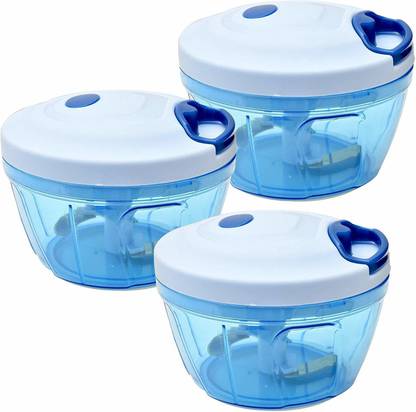Krishiv Combo Of 3 Quick Vegetable Chopper Vegetable & Fruit Chopper
