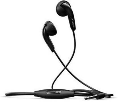 SONY Headphones with Mic MH410C 3.5mm Headset 1 Touch Answering Key Wired without Mic