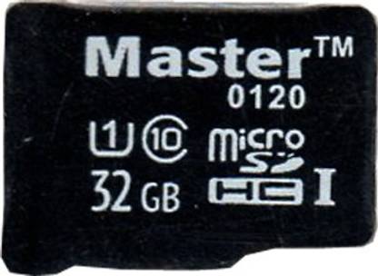 Master HIGH_SPEED_10_CLASS_32GB_MASTER_MEMORY_CARD_WITH_1YEAR_WARRENTY_ 10 32 GB SD Card Class 10 90 MB/s  Memory Card Compatible with Gaming Console, Camera, Tablet, Mobile, Computer