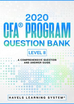2020 CFA Level 2 Question Bank Covers - Comprehensive Questions And Answers Guide - Applicable For June 2020 Exams For CFA Level 2