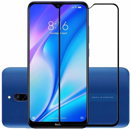 NKCASE Edge To Edge Tempered Glass for Redmi 8A Dual